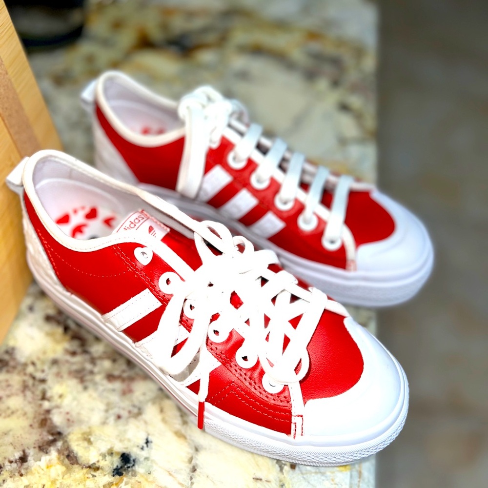 Adidas platform Nizza sneakers